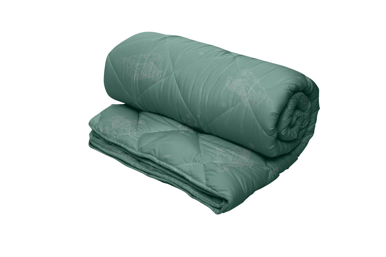 Pilota Alcam Lana Merino Green, 200x220 cm, 350g/mp - imagine 4